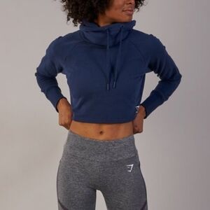 Gymshark slouch cropped hoodie BNWT